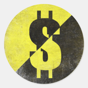 Sticker met Cool Anarcho-Capitalist Flag