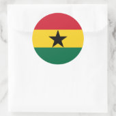 Sticker met de Ghanese vlag (Tas)