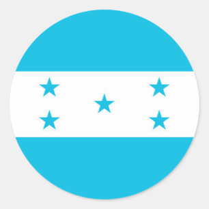 Sticker met de vlag van Honduras