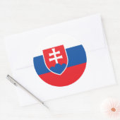 Sticker met de vlag van Slowakije (Envelop)