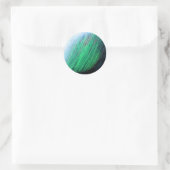sticker met een planeet (Tas)