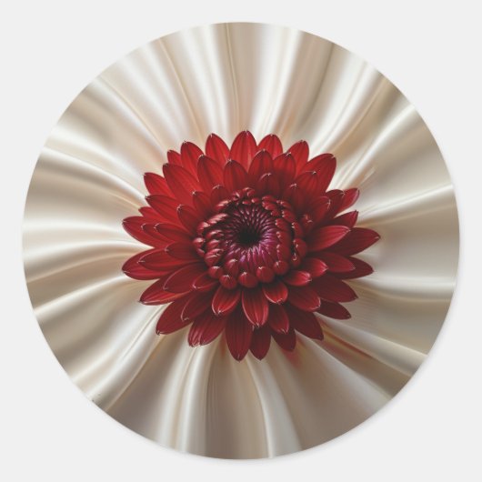 Sticker met Japanase Kleuren Ontwerp (Voorkant)