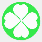 Sticker met klaveraroma (Voorkant)