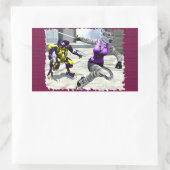 Sticker met laadopening rechthoek (Tas)