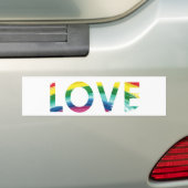 Sticker met liefde (Op auto)