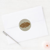 Sticker met prettige kerstdiagnostiek (Envelop)