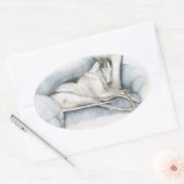 Sticker met sluipende windmolen (Envelop)