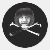 Sticker met snijpunt Salon (Voorkant)