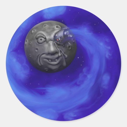 Sticker met stevige landing (Voorkant)