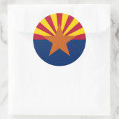 Sticker met vlag van Arizona (Tas)