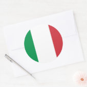 Sticker met vlag van Italië (Envelop)