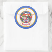 Sticker met vlag van Minnesota (Tas)
