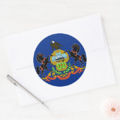 Sticker met vlag van Pennsylvania (Envelop)