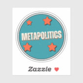 Sticker Métapolitique (Feuille)