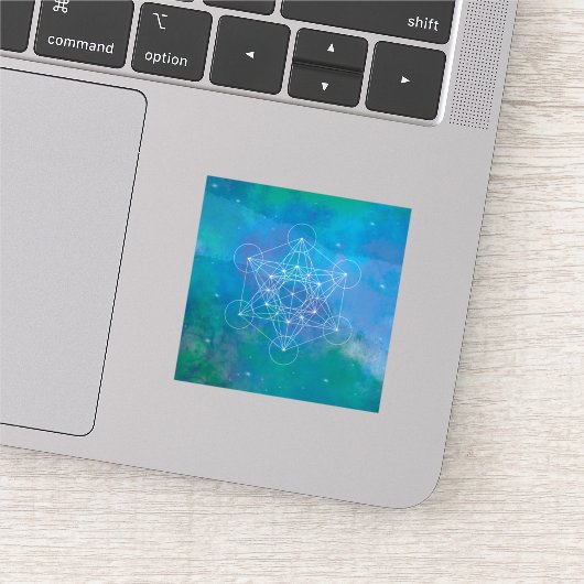 Sticker Metatron’s Cube Sacred Geometry (Détail)