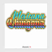 Sticker Mexicana Chicana (Feuille)