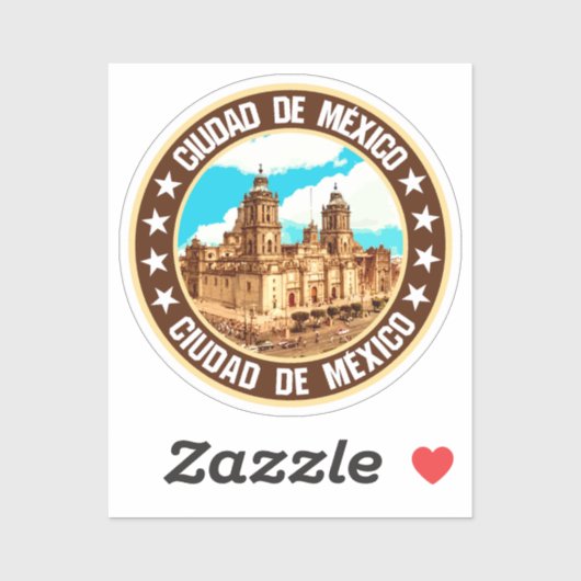 Sticker Mexico (Feuille)