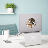 Sticker Mexique (Ordinateur portable sur le bureau)