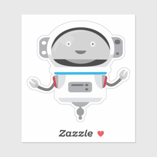 Sticker Mia astronaute (Feuille)