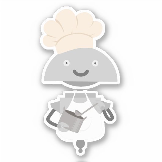 Sticker Mia chef (Devant)
