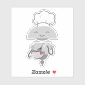 Sticker Mia chef (Feuille)