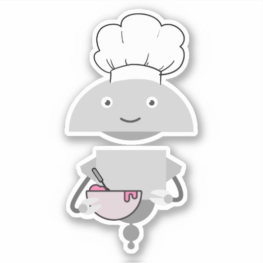 Sticker Mia chef 2 (Devant)