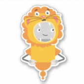 Sticker Mia lion (Devant)