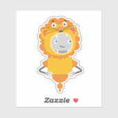 Sticker Mia lion (Feuille)