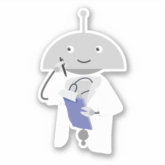 Sticker Mia médecin (Devant)