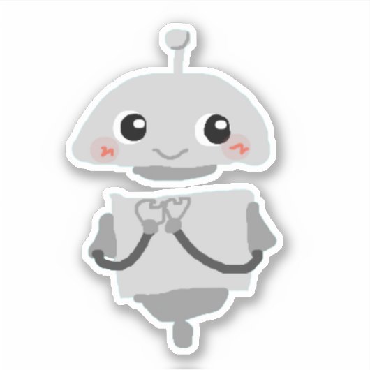 Sticker Mia mignonne (Devant)