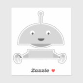 Sticker Mia peeking (Feuille)