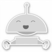 Sticker Mia peeking 2 (Devant)