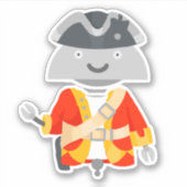 Sticker Mia pirate (Devant)