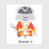 Sticker Mia pirate (Feuille)