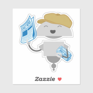 Sticker Mia postman