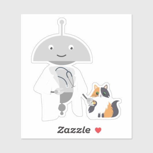 Sticker Mia vet (Feuille)