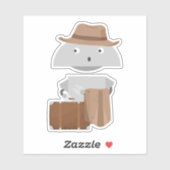 Sticker Mia voyage (Feuille)