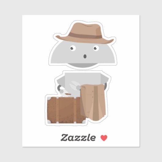 Sticker Mia voyage (Feuille)