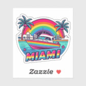 Sticker Miami (Feuille)