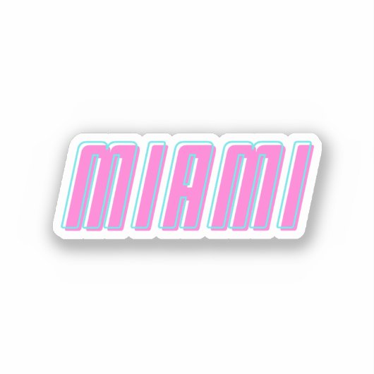 Sticker Miami (Recto)