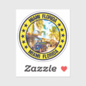 Sticker Miami (Feuille)