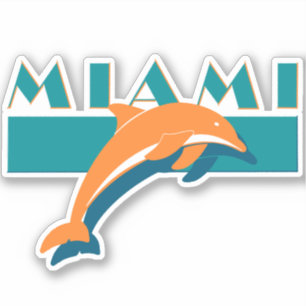 STICKER MIAMI 80S