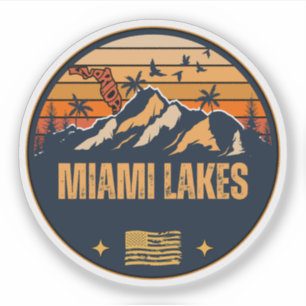 Sticker Miami Lakes, Floride 