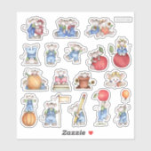 Sticker Mice (Feuille)