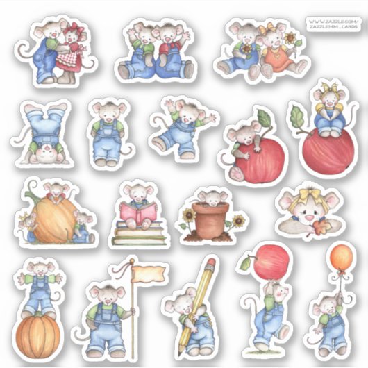 Sticker Mice (Devant)
