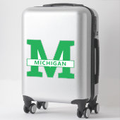 Sticker Michigan (Sur valise)