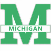 Sticker Michigan (Devant)
