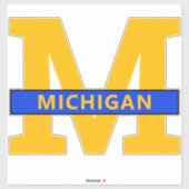 Sticker Michigan (Feuille)
