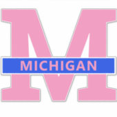 Sticker Michigan (Devant)