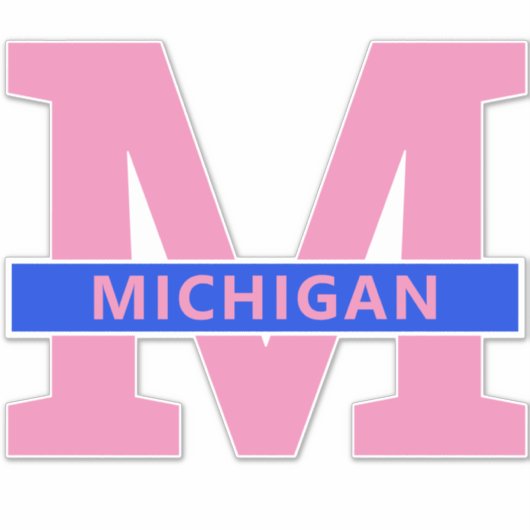 Sticker Michigan (Devant)